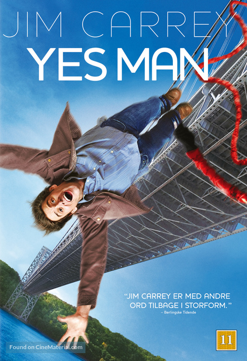 Yes Man - Danish DVD movie cover