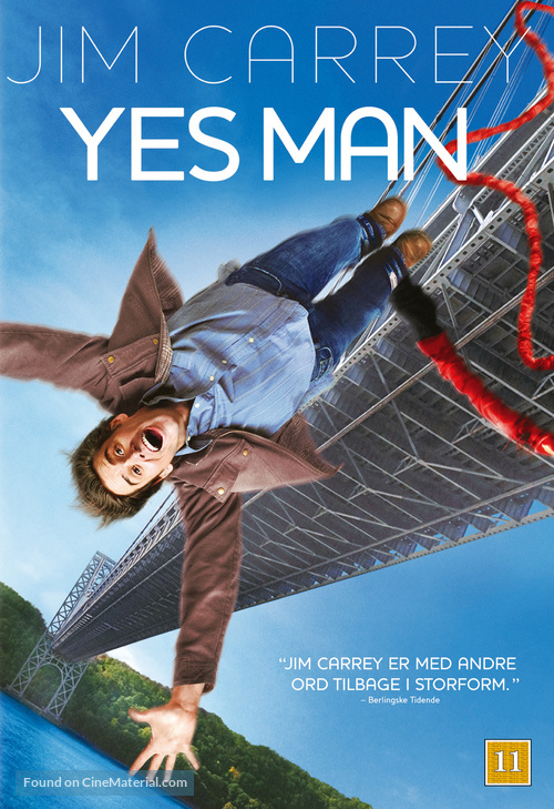 Yes Man - Danish DVD movie cover