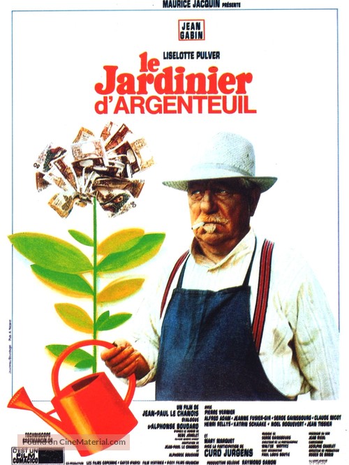 Jardinier d&#039;Argenteuil, Le - French Movie Poster