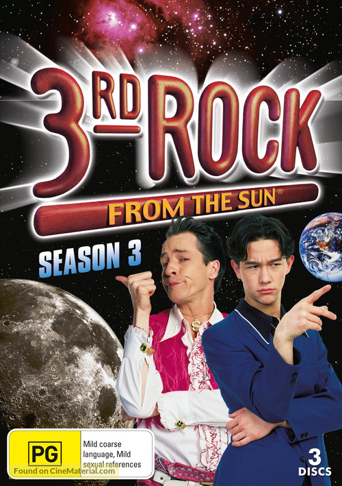 &quot;3rd Rock from the Sun&quot; - Australian DVD movie cover