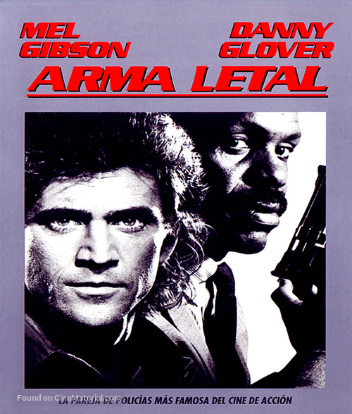 Lethal Weapon - Spanish Movie Cover