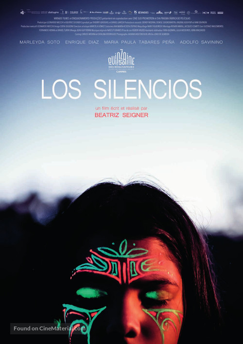 Los silencios - French Movie Poster