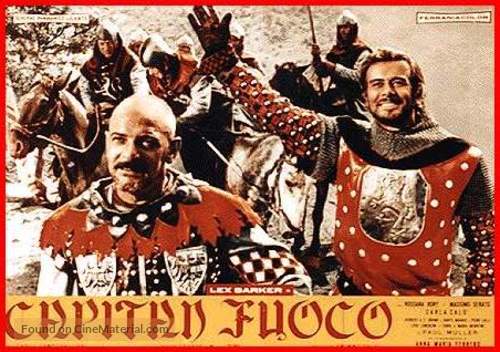 Capitan Fuoco - Italian Movie Poster