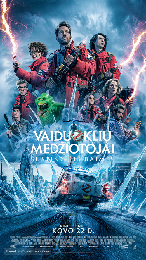 Ghostbusters: Frozen Empire - Lithuanian Movie Poster