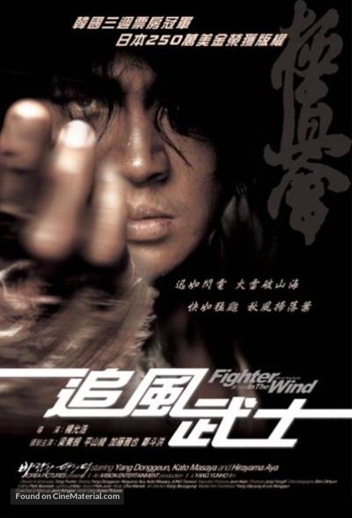 Baramui Fighter - Chinese Movie Poster