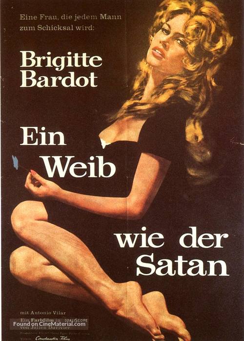 La femme et le pantin - German Movie Poster