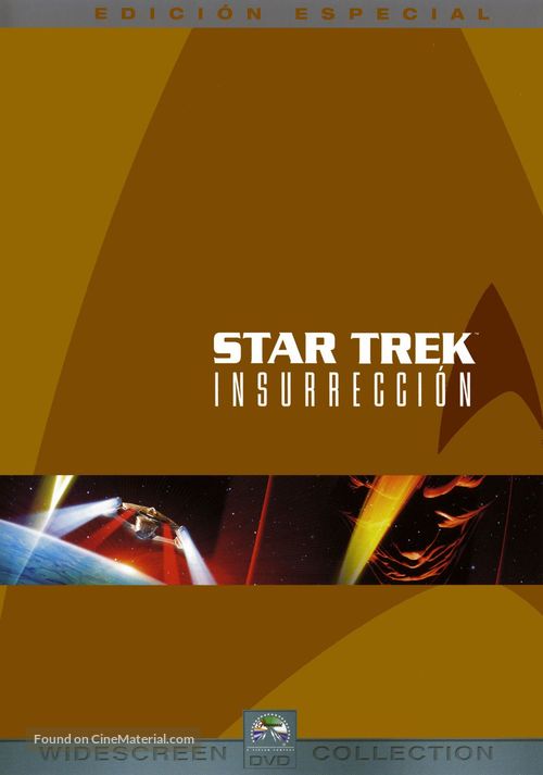 Star Trek: Insurrection - Spanish Movie Cover