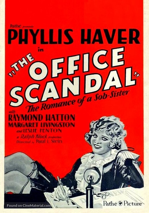 The Office Scandal - Movie Poster