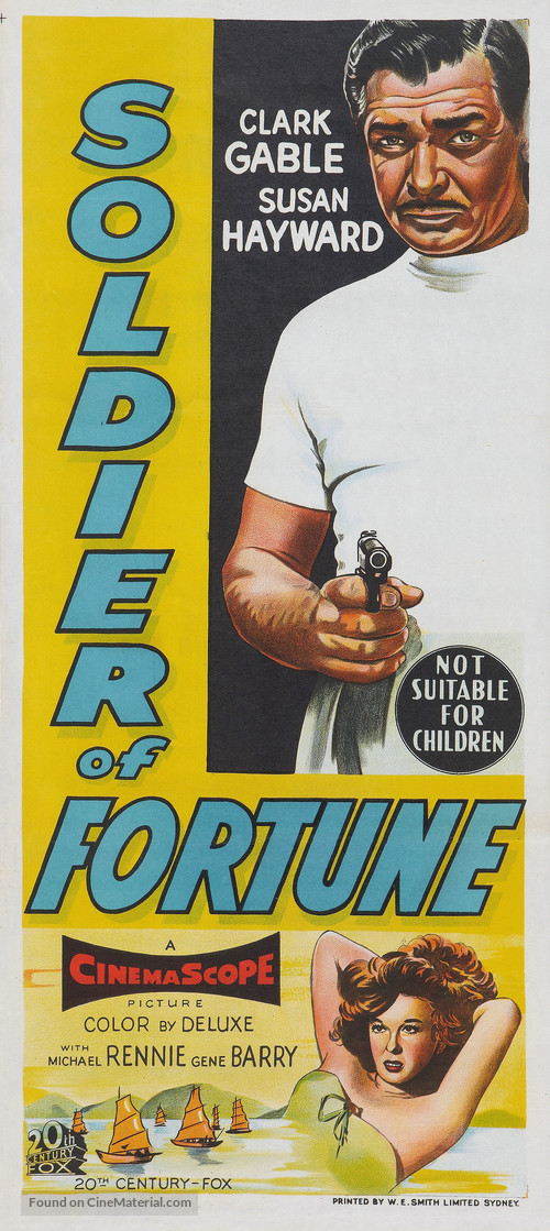 Soldier of Fortune - Australian Movie Poster