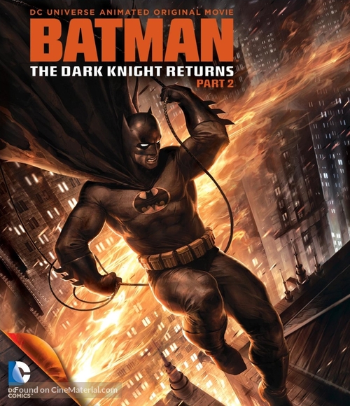 Batman: The Dark Knight Returns, Part 2 - Blu-Ray movie cover