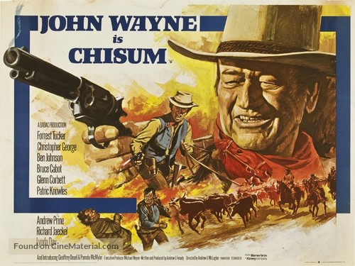 Chisum - British Movie Poster