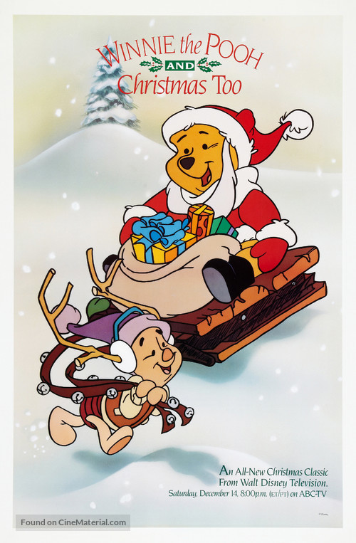 Winnie the Pooh &amp; Christmas Too - Movie Poster