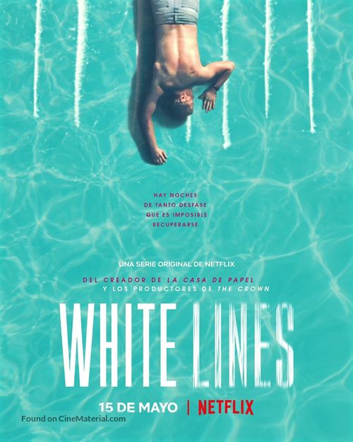 &quot;White Lines&quot; - Argentinian Movie Poster