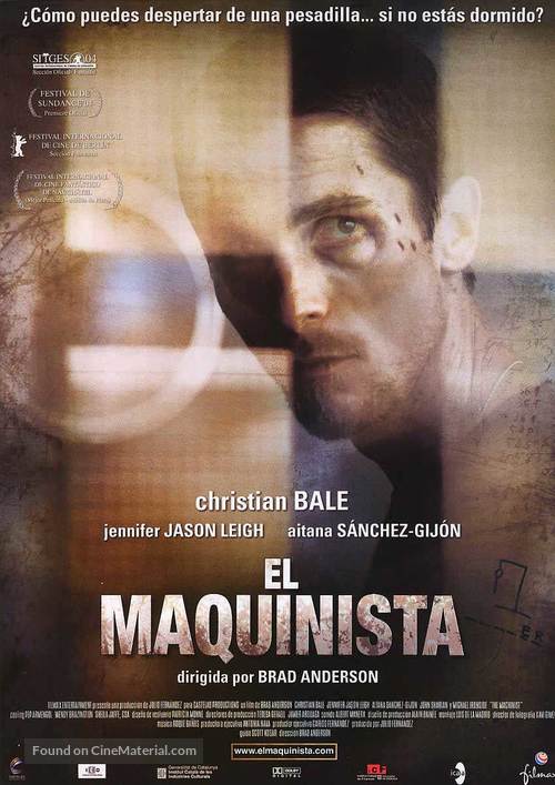The Machinist - Spanish Movie Poster