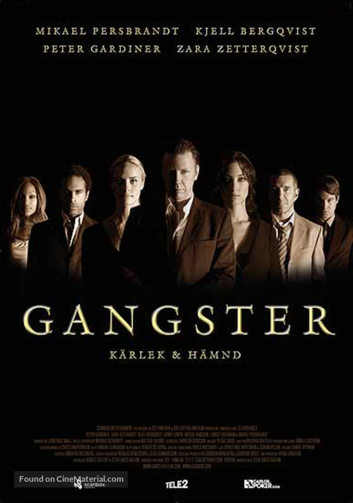 Gangster - Swedish Movie Poster