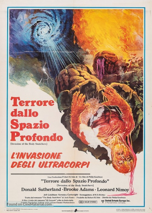 Invasion of the Body Snatchers - Italian Movie Poster