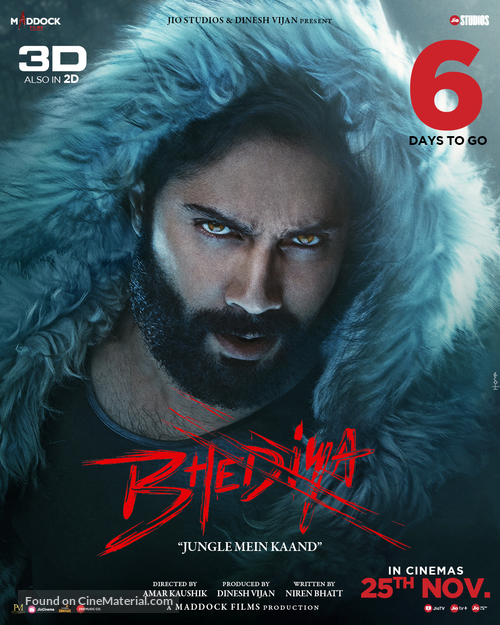 Bhediya - Indian Movie Poster