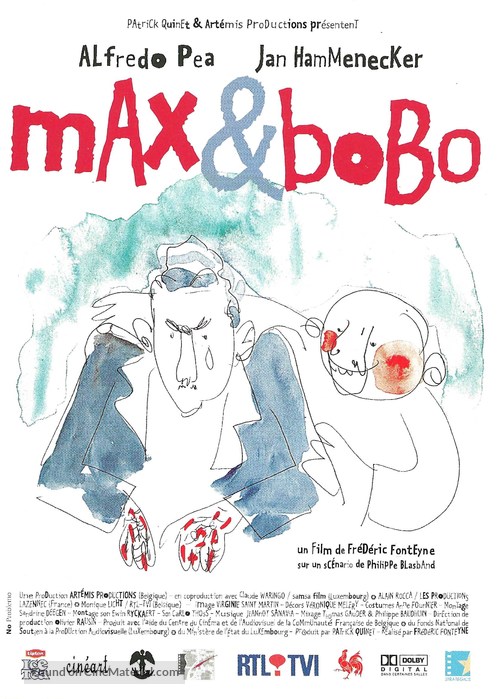 Max et Bobo - Belgian Movie Poster