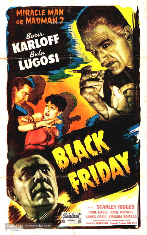 Black Friday - Re-release movie poster