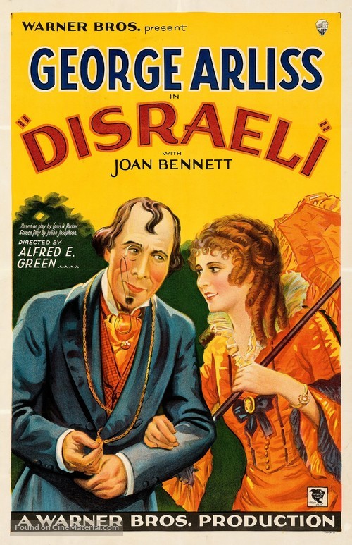 Disraeli - Movie Poster