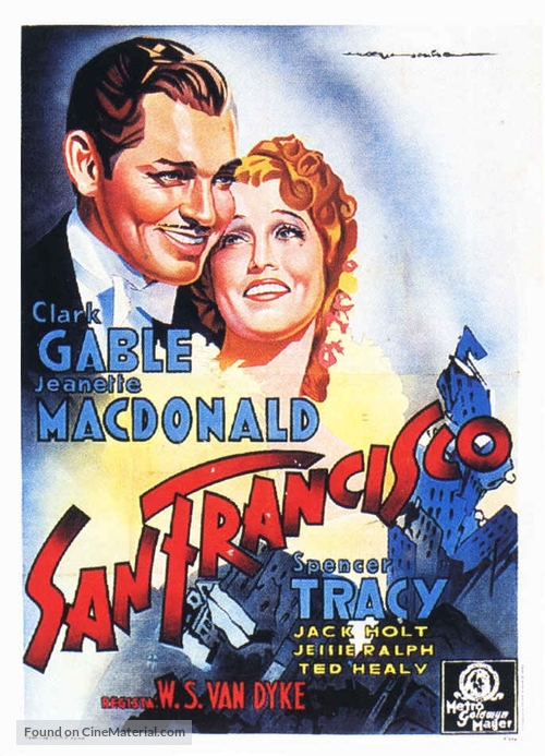 San Francisco - Italian Movie Poster