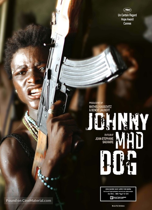 Johnny Mad Dog - Danish Movie Poster