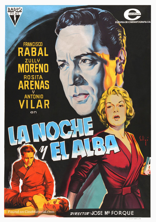 La noche y el alba - Spanish Movie Poster