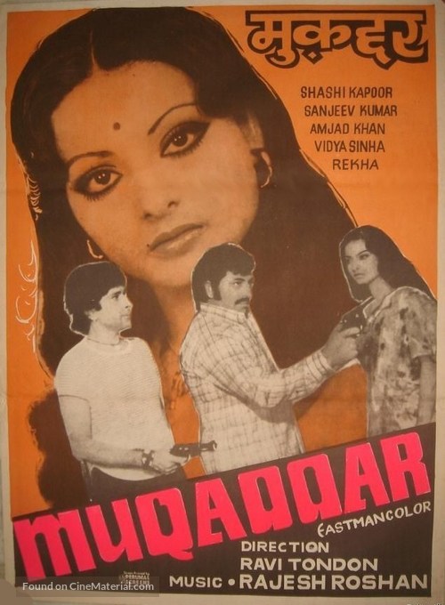 Muqaddar - Indian Movie Poster