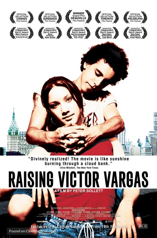 Raising Victor Vargas - Singaporean Movie Poster