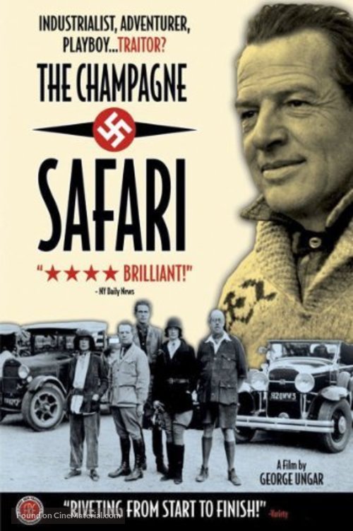 The Champagne Safari - DVD movie cover