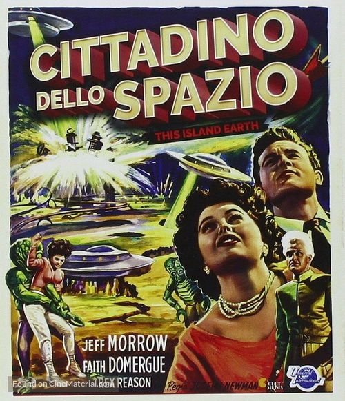 This Island Earth - Italian Blu-Ray movie cover