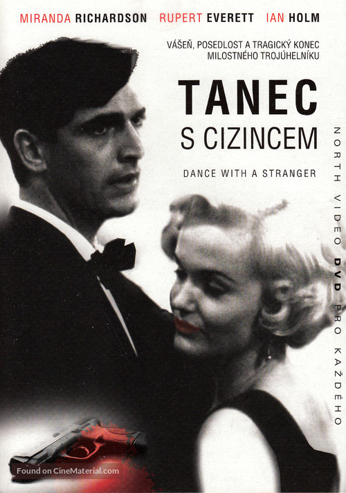Dance with a Stranger - Czech DVD movie cover