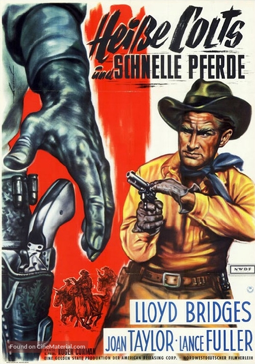 Apache Woman - German Movie Poster