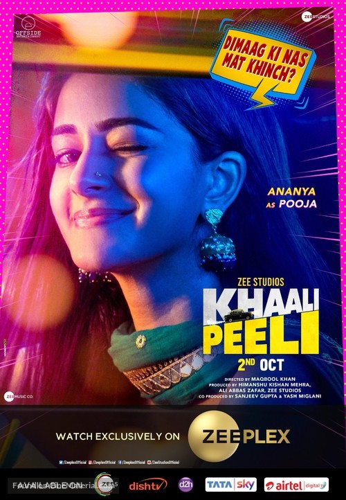 Khaali Peeli - Indian Movie Poster