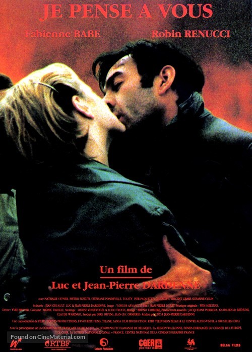 Je pense &agrave; vous - French Movie Poster