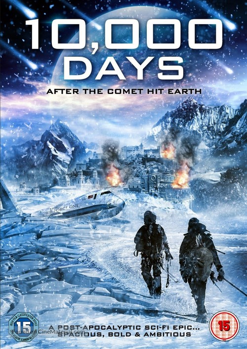 10,000 Days - British DVD movie cover