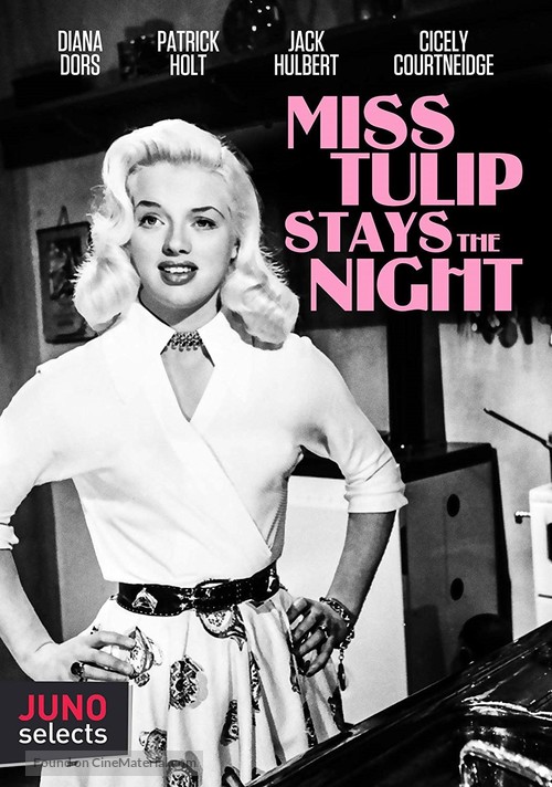 Miss Tulip Stays the Night - British DVD movie cover