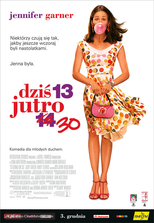 13 Going On 30 - Polish Movie Poster