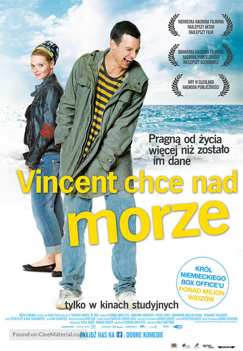 Vincent will meer - Polish Movie Poster