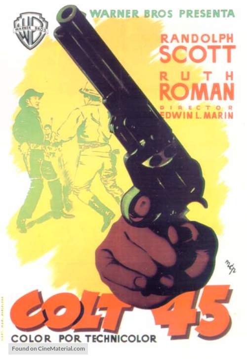 Colt .45 - Spanish Movie Poster