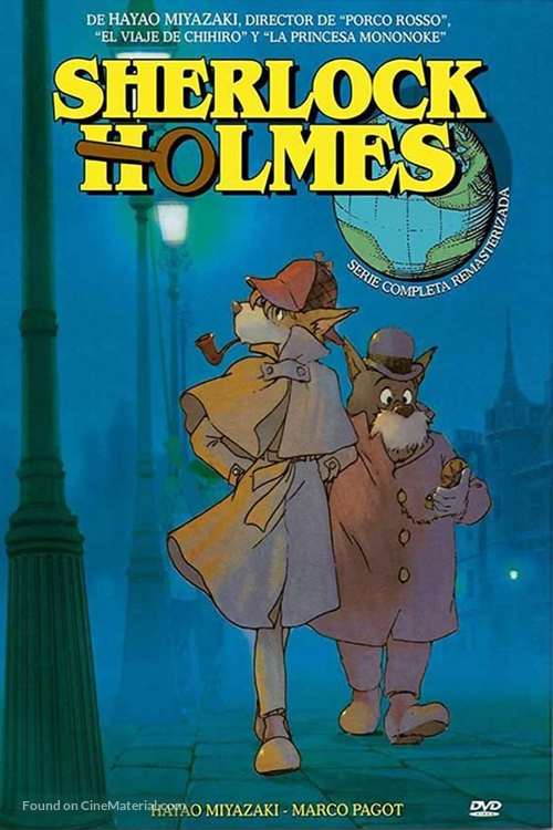 &quot;Meitantei Holmes&quot; - Italian Movie Cover