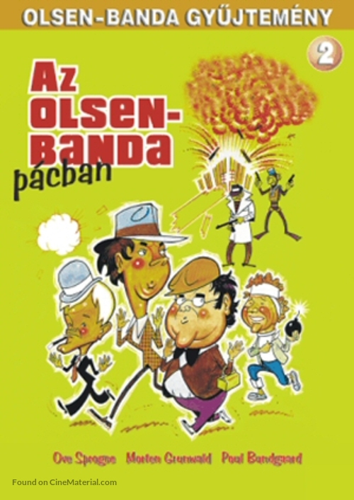Olsen-banden p&aring; spanden - Hungarian DVD movie cover