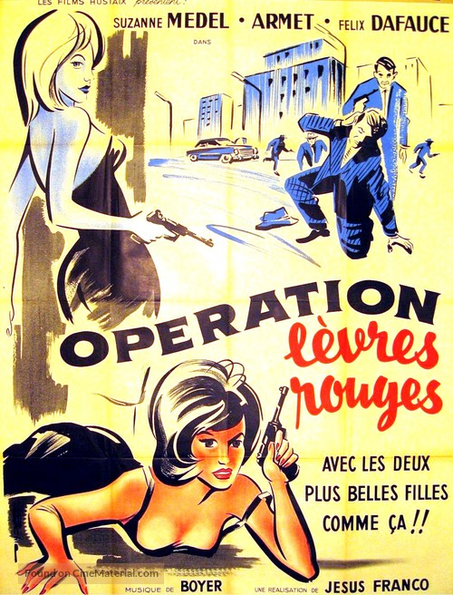 Labios rojos - French Movie Poster