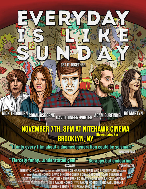 Everyday Is Like Sunday - Movie Poster