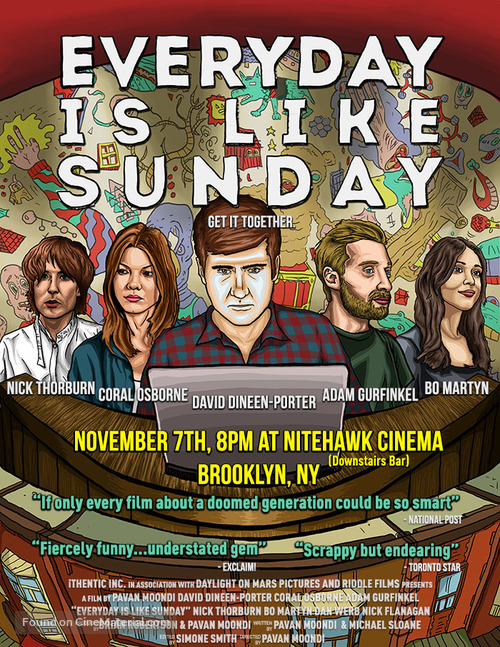 Everyday Is Like Sunday - Movie Poster