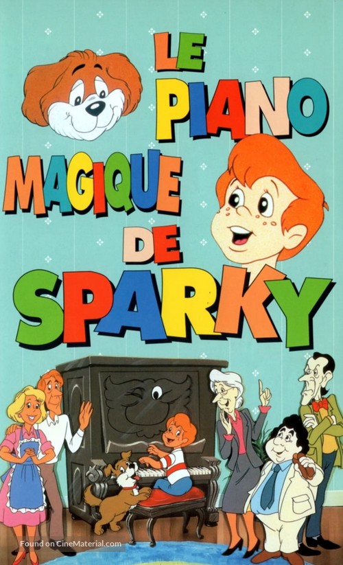 Sparky&#039;s Magic Piano - French VHS movie cover