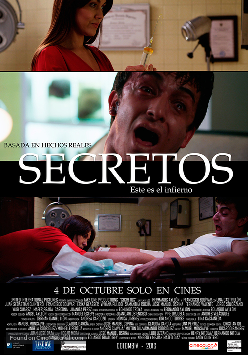 Secretos - Colombian Movie Poster