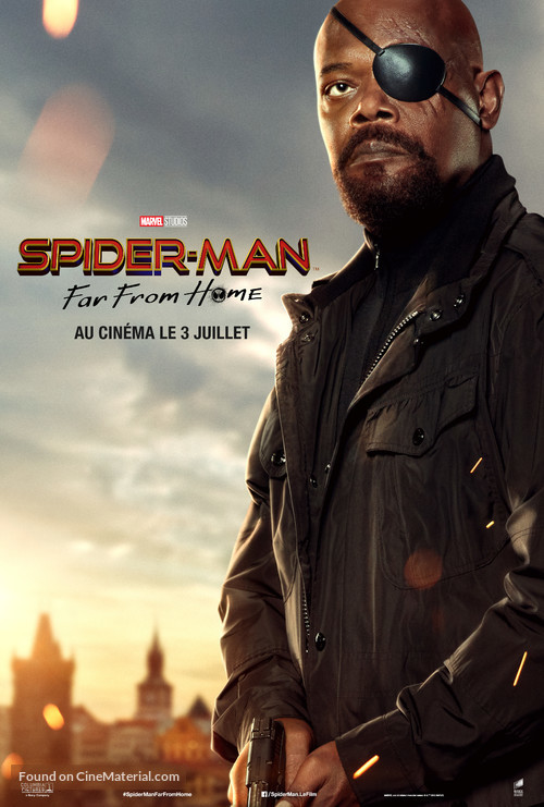 Spider-Man: Far From Home - French Movie Poster