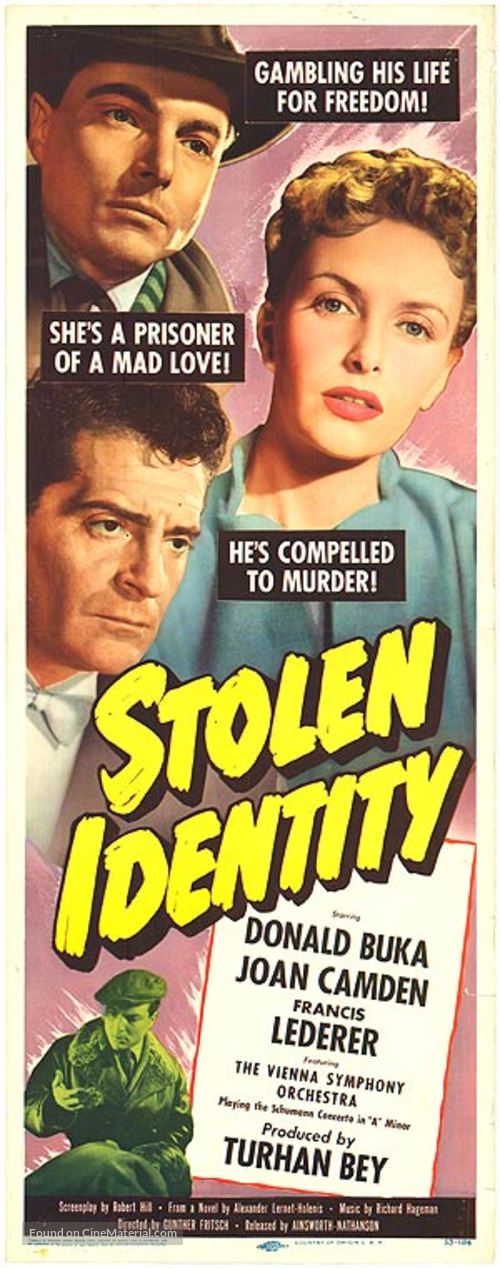 Stolen Identity - Movie Poster