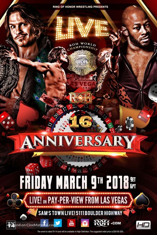 ROH 16th Anniversary - Movie Poster